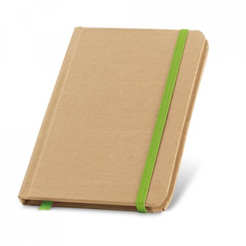 FLAUBERT. Notepad de buzunar, cu de pagini simple - Verde deschis