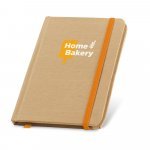 FLAUBERT. Notepad de buzunar, cu de pagini simple - Portocaliu