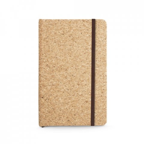 HAWKINS. Caiet de buzunar din plută cu 160 de pagini simple - Natural