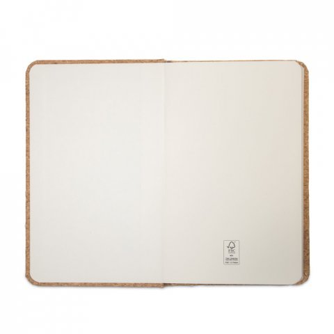 HAWKINS. Caiet de buzunar din plută cu 160 de pagini simple - Natural