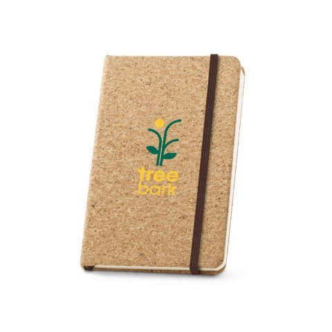 HAWKINS. Caiet de buzunar din plută cu 160 de pagini simple - Natural