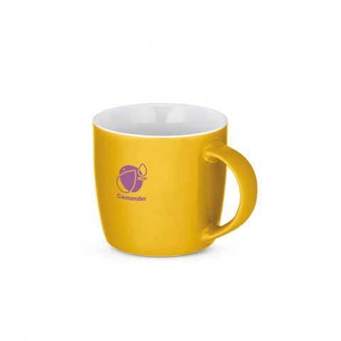 COMANDER. Keramička &scaron;olja sa sjajnom zavr&scaron;nom obradom, 370 ml - Žuta