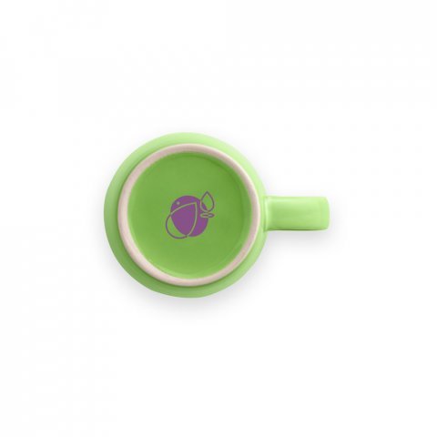 COMANDER. Keramička &scaron;olja sa sjajnom zavr&scaron;nom obradom, 370 ml - Svetlo zelena