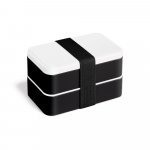 BOCUSE. Lunch Box. 680 mL PP and PS lunch box - Black