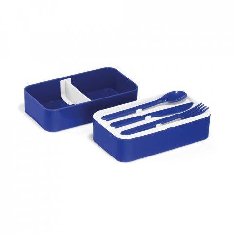 BOCUSE. Lunch Box. 680 mL PP and PS lunch box - Blue