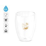 MACHIATO DUO. Set di 2 tazze in vetro borosilicato