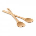 SALVY. Conjunto de 2 talheres para salada - Natural