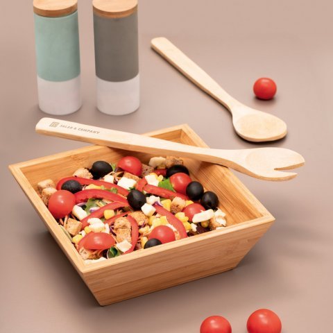 SALVY. Conjunto de 2 talheres para salada