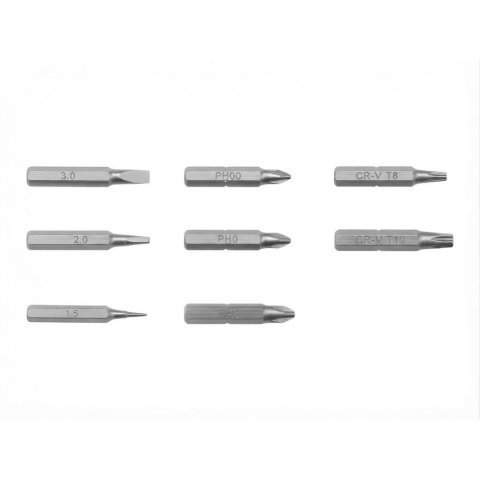 TOOLPEN. Pen shaped screwdriver set - Black
