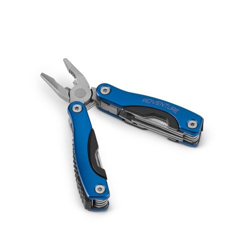DUNITO. Folding mini multi-function pliers made of stainless steel and aluminum
