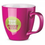 PANTHONY. Cana de portelan 450 mL - Roz &icirc;nchis