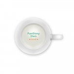 PANTHONY OWN. Mug en porcelaine 450 mL - Blanc