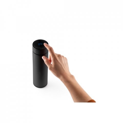 ROSSI. Вакуумно изолирана термос бутилка 470 мл - черно