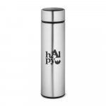 ROSSI. Вакуумно изолирана термос бутилка 470 мл - Сатенено сребро