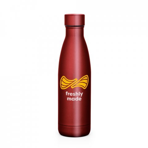 BUFFON. Borraccia termica in acciaio inossidabile 500 mL - Rosso