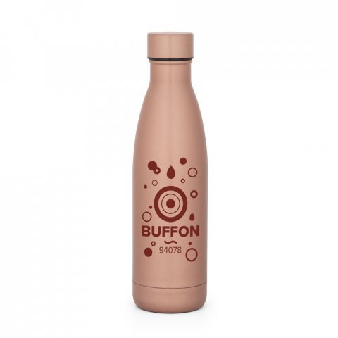 BUFFON. Borraccia termica in acciaio inossidabile 500 mL - Champagne
