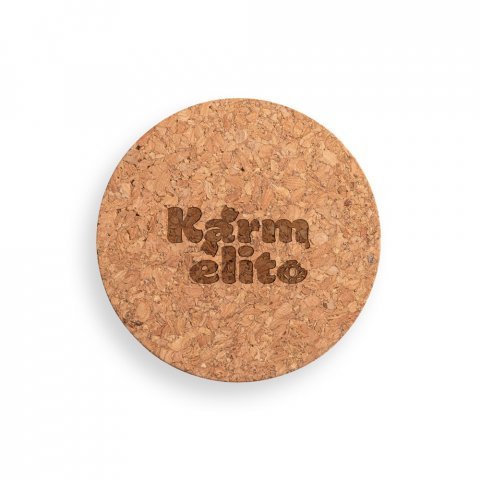 SPICE 700. Borosilicate glass bottle with cork lid 700 mL - Natural