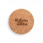 SPICE 700. Borosilicate glass bottle with cork lid 700 mL - Natural