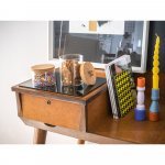 SPICE 700. Borosilicate glass bottle with cork lid 700 mL