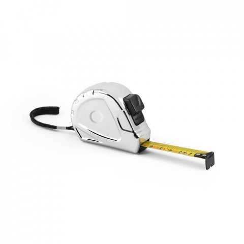 MERIBEL V. 5 m tape measure - Silver