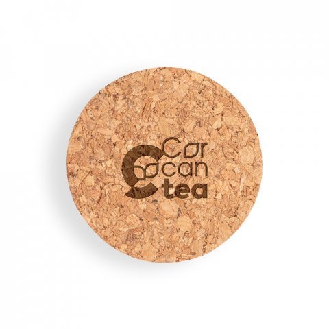 JASMIN 1000. Bottiglia in vetro con tappo in sughero da 1 L - Naturale