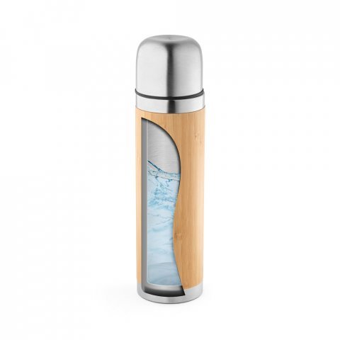 CEYLON. Botella termo 450ml - Natural