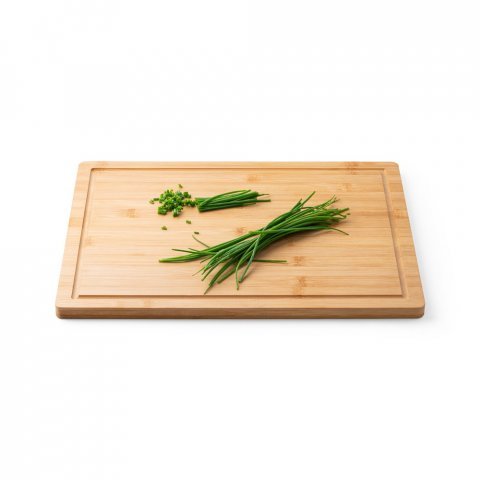 MARJORAM. Bamboo cutting board - Natural