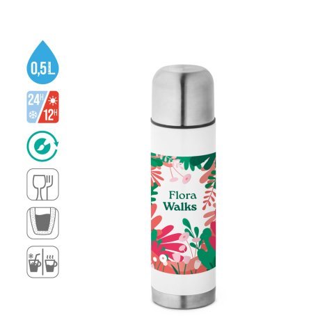 HENDERSON. Termos izolat &icirc;n vid de 500 mL