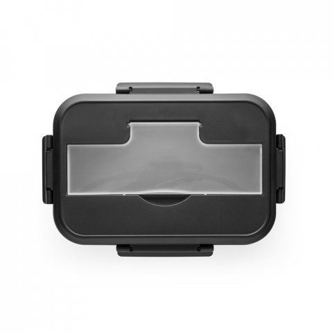 PYRUS. Кутия за обяд. Херметична кутия от PP 1000 мл - черно