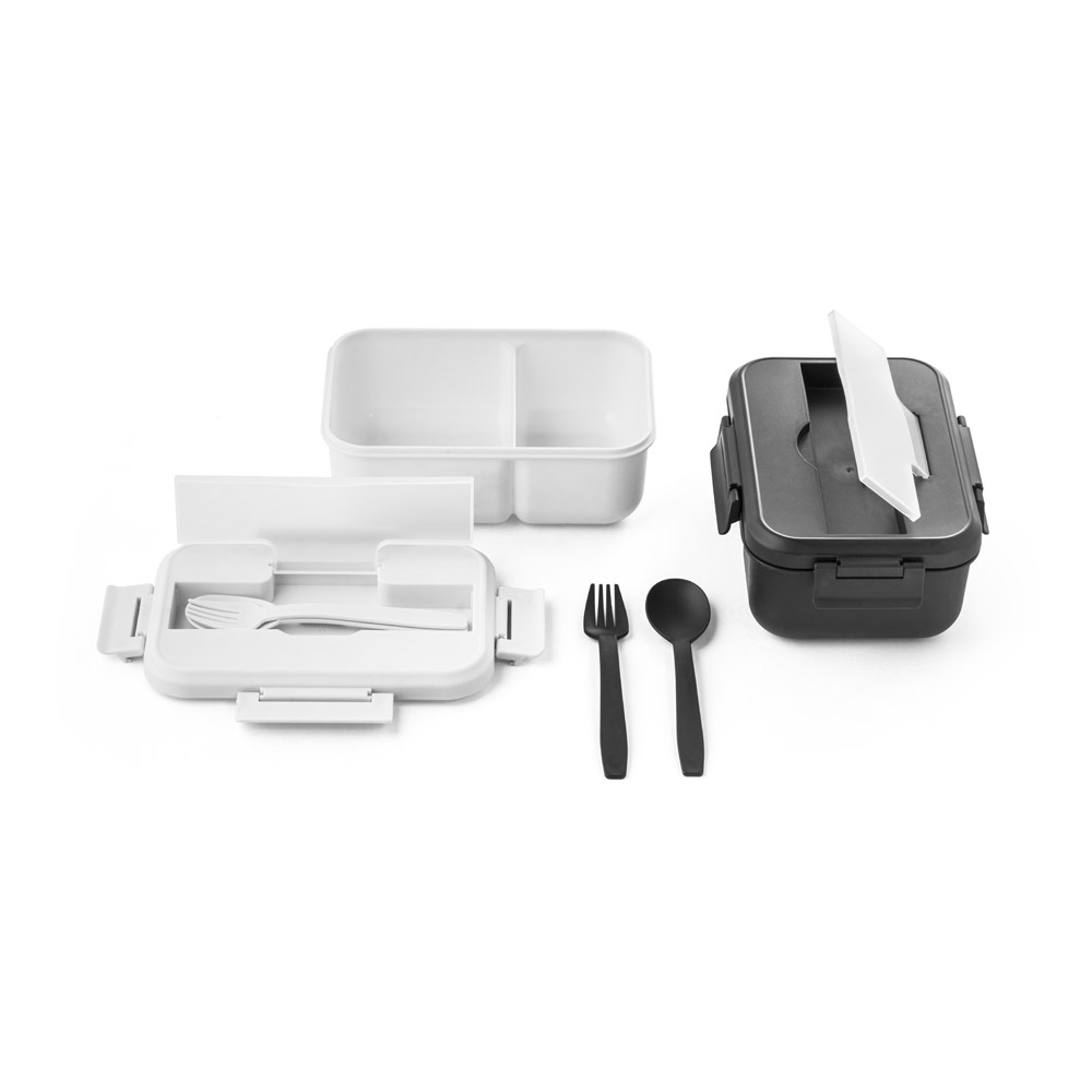 PYRUS. Porta pranzo. Porta pranzo con chiusura ermetica in PP da 1000 mL