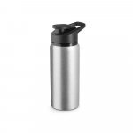 SHAWN. Sticlă sport din aluminiu reciclat 100% (660 mL) - Argintiu satinat