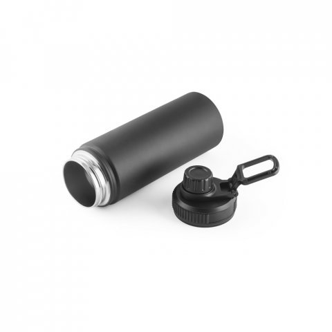 FEDERER. Бутилка от 90% рециклирана неръждаема стомана 570 mL - черно