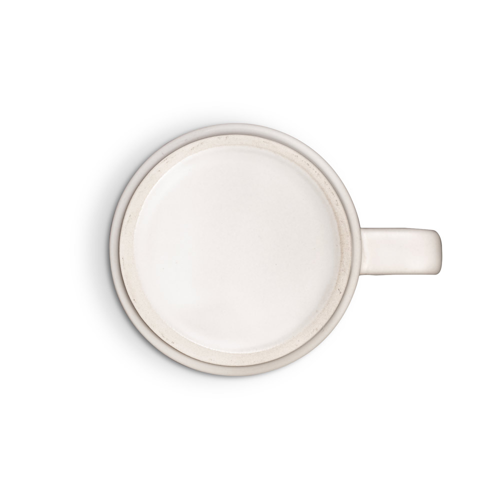 MIGHTY. Tazza in ceramica con corpo cilindrico 330 mL