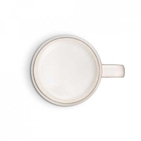 MIGHTY. Keramička &scaron;olja sa cilindričnim telom 330 ml - Pastelno bela