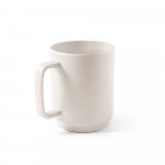 MIGHTY. Keramička &scaron;olja sa cilindričnim telom 330 ml - Pastelno bela