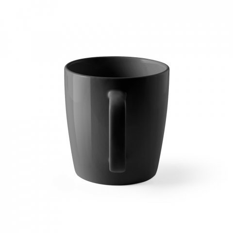 DHONI. Tazza in ceramica da 450 ml - Nero