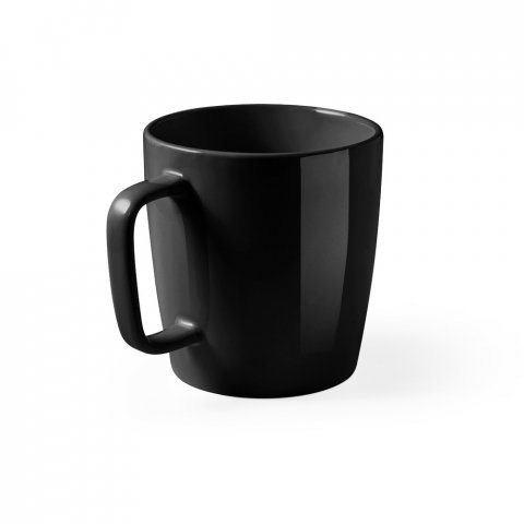 DHONI. Tazza in ceramica da 450 ml - Nero