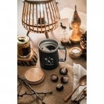 LAUDA. Cană din oțel inoxidabil reciclat 90% cu capac din bambus 420 mL