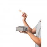 ALLSPICE. Кутия за обяд. Здрава херметична кутия, изработена от неръждаема стомана (90% рециклирана) 750 mL - Сатенено сребро