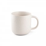 COFFEE CONSTELLATION. Ceramic coffee mug 75 mL - Pastel white