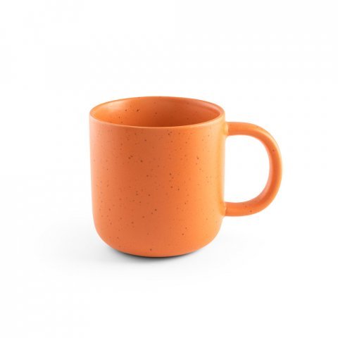 COFFEE CONSTELLATION. Ceramic coffee mug 75 mL - Orange