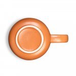 COFFEE CONSTELLATION. Ceramic coffee mug 75 mL - Orange