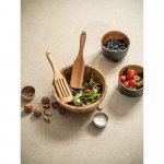 SAGE. Zdjela za salatu od kasijinog drva