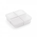 ROBERTS. Pastillero con 4 separadores - Blanco