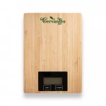 HEISENBERG. Bamboo digital kitchen scale - Natural