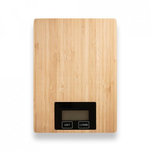 HEISENBERG. Bamboo digital kitchen scale - Natural