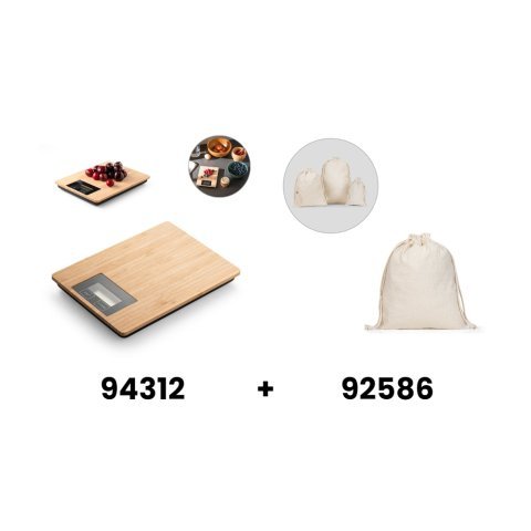 HEISENBERG. Bamboo digital kitchen scale