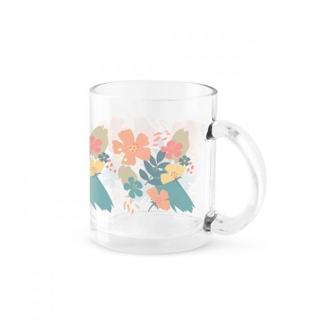 CARMO. Стъклена чаша за сублимация 350 мл - прозрачен