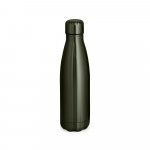 SHOW METALLIC. Stainless steel bottle with matt metallic finish 510 mL - Gun metal