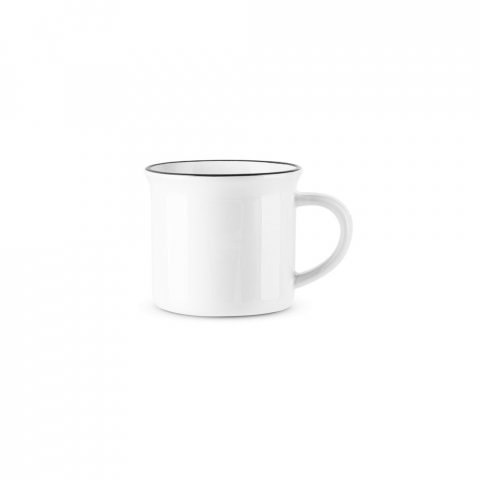 SELDEN. Tazza in ceramica adatta alla sublimazione 280 mL - Bianco